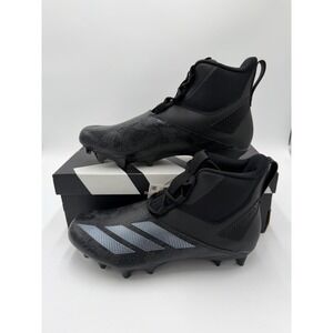 Adidas Adizero Chaos Football Cleats Mid Top Men's Size 13 Black IE4006 New